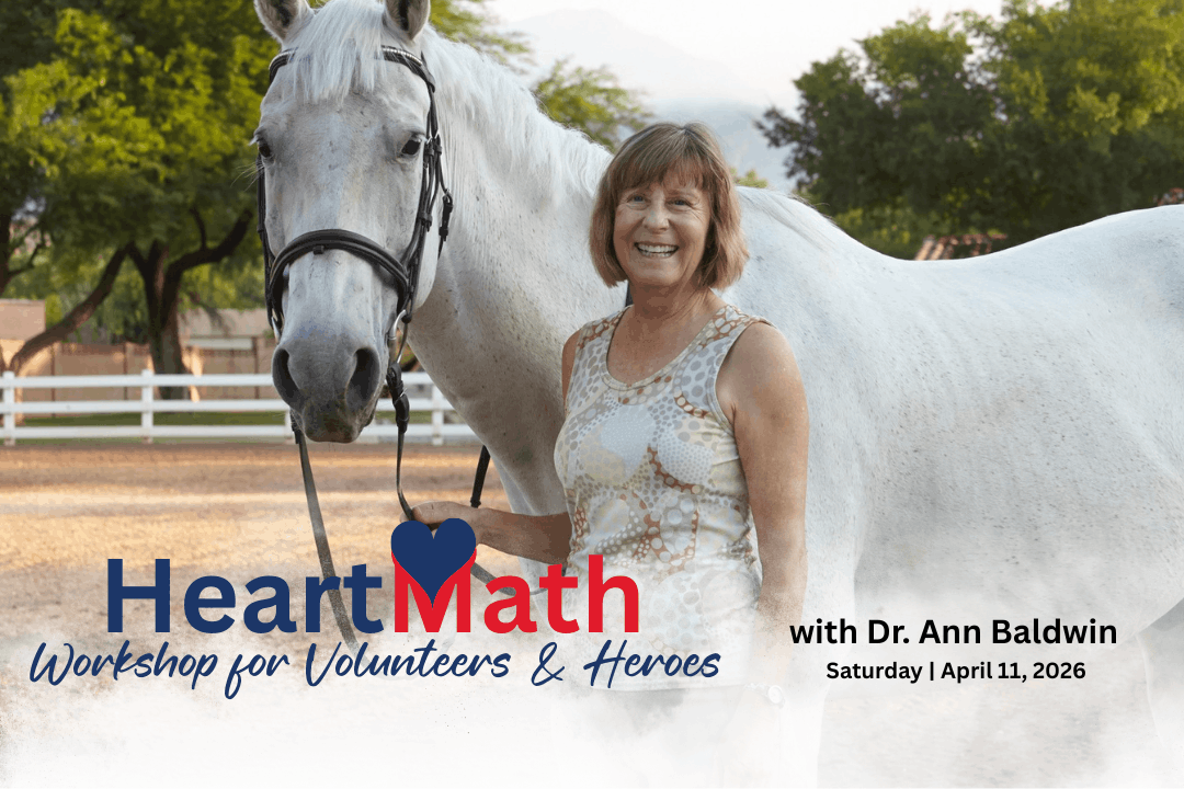 HeartMath Workshop for Volunteers with Dr. Ann Baldwin