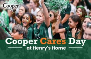 Cooper Cares Day at Henry's Home