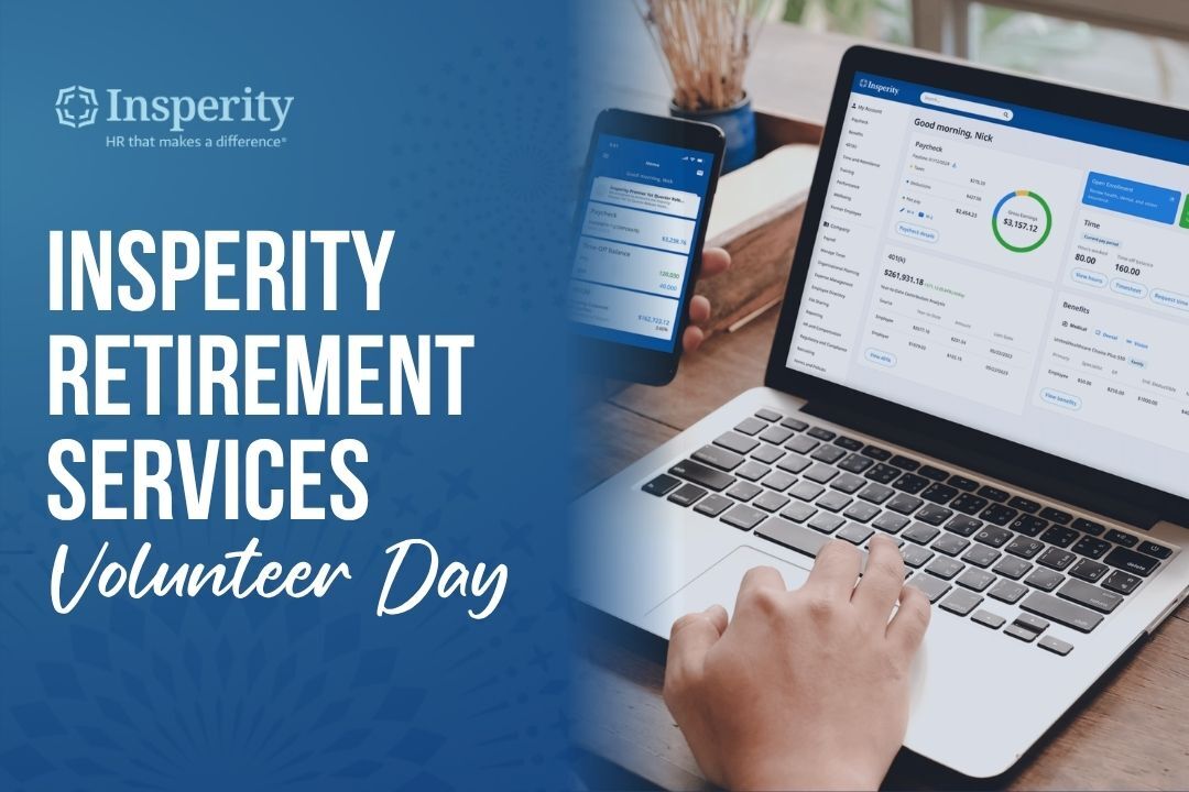 Insperity Retirement Services Volunteer Day